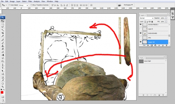Creation of Caveman's day out :): Step 5